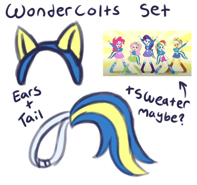 Canterlot Wondercolts Costume Set