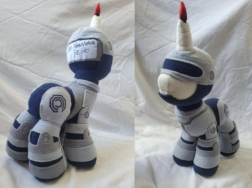 Robopony plushie!